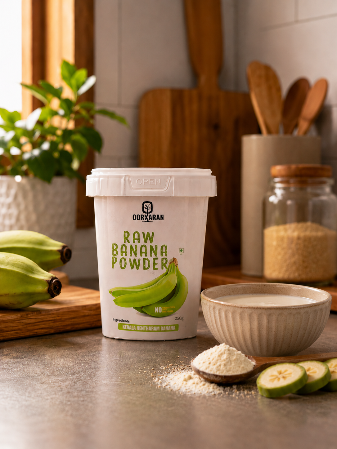 Oorkaran Raw Banana Powder – 250g