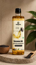 Oorkaran Wood Pressed Sesame Oil – 500ml